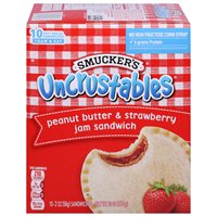 Order Acme Smucker S Uncrustables Peanut Butter Strawberry Jam